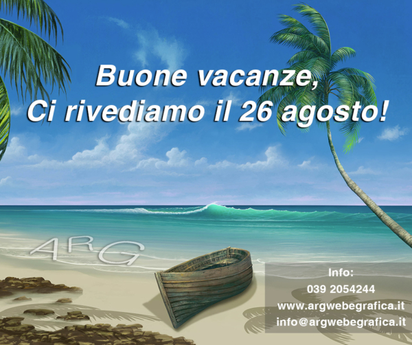 Buone Vacanze Arg Creazione Siti Web Grafica E Stampa