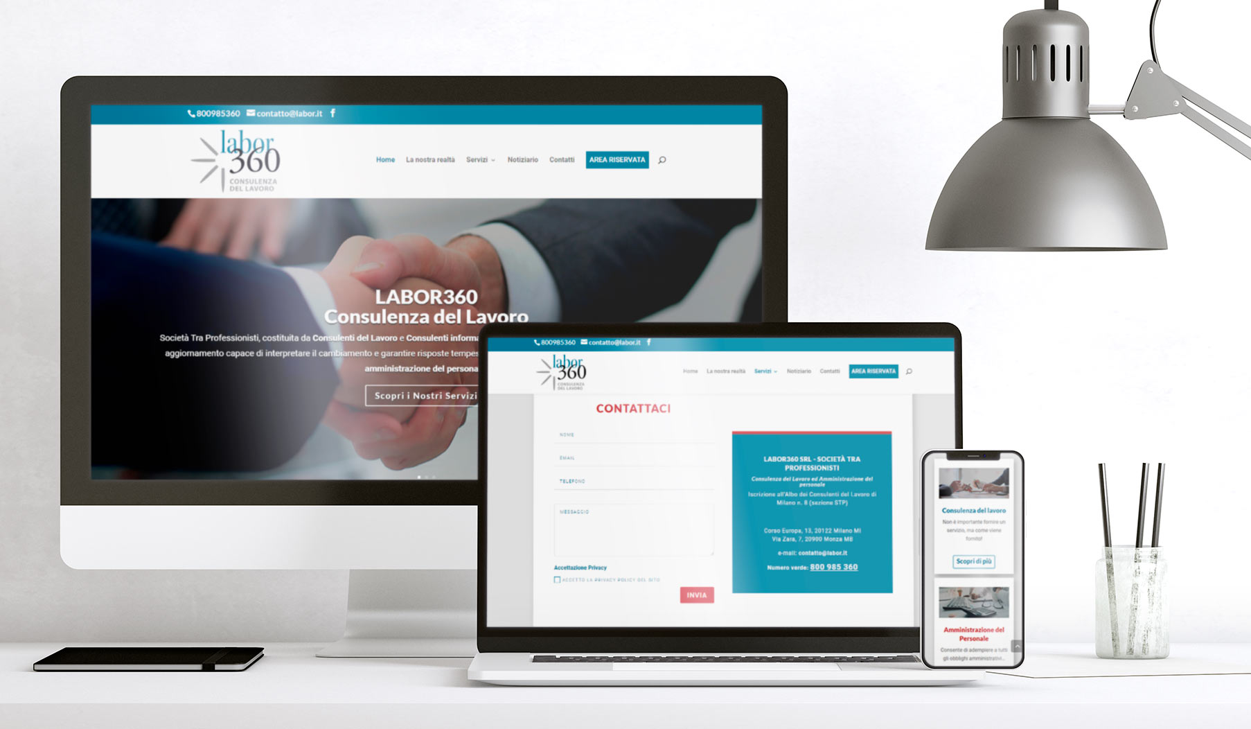 Responsive Website | Labor360