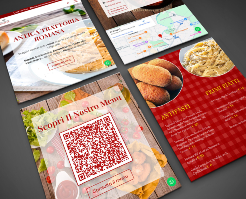 Creazione sito web Antica Trattoria Romana Vimercate (MB) | ARG